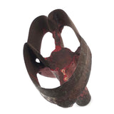 Old Mitten Shaped Steel Die for Leather Cutting (Smallest of Three)