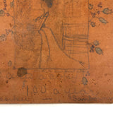 Carlotta Huse 1902 Graphite Fashion Drawings - Sold Individually