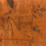 Carlotta Huse 1902 Graphite Fashion Drawings - Sold Individually