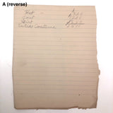 Carlotta Huse 1902 Graphite Fashion Drawings - Sold Individually