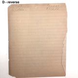 Carlotta Huse 1902 Graphite Fashion Drawings - Sold Individually