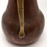 Hand Hammered Copper Pitcher with Gorgeous Patina