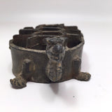 Antique Japanese Dragon Flower Frog