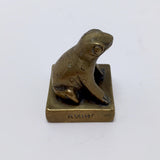 Chinese Sitting Frog Bronze Seal or Chop