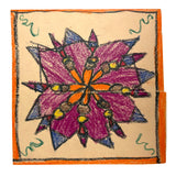 Set of Four Exuberant Crayon Drawn Mandalas by John Mosher, Grade 3, 1939