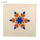 Antique Kindergarten Double Sided Paper Cuts, SET SIX, Sold Individually