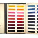 National Aniline & Chemical Co. Nacco Dyes Color Samples on Thread, 90 Colors