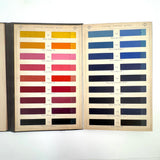 National Aniline & Chemical Co. Nacco Dyes Color Samples on Thread, 90 Colors