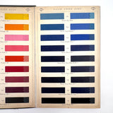 National Aniline & Chemical Co. Nacco Dyes Color Samples on Thread, 90 Colors