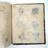 Leaf Studies, Rebecca Pillsbury's 1847 Notebook of Ink-stamped and Labeled Specimens, Nashville, NH