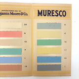 Benjamin Moore Muresco Paint Colors Sampler, 1920s