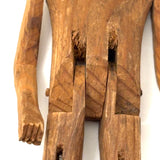 Small Greenland Inuit Wooden Articulated Figure with Sinew Tied Shoulders