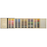 National Aniline & Chemical Co. Nacco Dyes Color Samples on Thread, 90 Colors