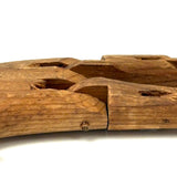 Small Greenland Inuit Wooden Articulated Figure with Sinew Tied Shoulders
