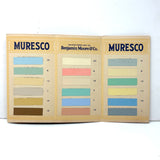 Benjamin Moore Muresco Paint Colors Sampler, 1920s