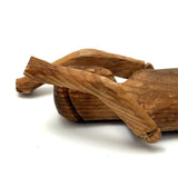Small Greenland Inuit Wooden Articulated Figure with Sinew Tied Shoulders