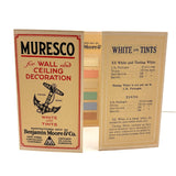 Benjamin Moore Muresco Paint Colors Sampler, 1920s