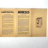 Benjamin Moore Muresco Paint Colors Sampler, 1920s