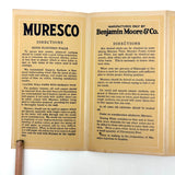Benjamin Moore Muresco Paint Colors Sampler, 1920s