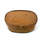 Antique German Bentwood Box with Floating Oil Lamp Wicks (Good for Making Wishes)