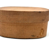 Antique German Bentwood Box with Floating Oil Lamp Wicks (Good for Making Wishes)