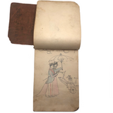 AUCTION: c.1900 WIlliam A. Spengler, Freeport, IL Sketchbook (Closing May 24, 4pm et)