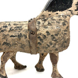 Dappled Horse and Abbots Milk Wagon, Wonderful Old Pennsylvania Folk Art Construction