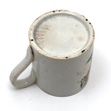 Wonderful and Very Rare Early 19th c. Transferware Child's Cup: LION
