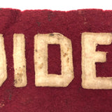 SOLD Old Wool Felt GUIDE Armband