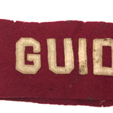 SOLD Old Wool Felt GUIDE Armband
