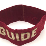 SOLD Old Wool Felt GUIDE Armband