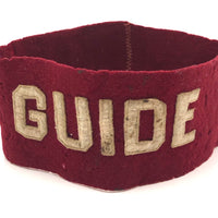 SOLD Old Wool Felt GUIDE Armband
