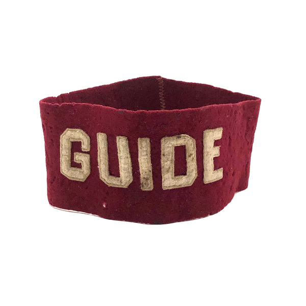 SOLD Old Wool Felt GUIDE Armband