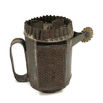 Brilliant Old "Make Do" Soldered Tin Baker’s Cup