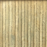 Stalking Leopard: 18th/19th Century Silk Needlepoint Against Pale Green Ground