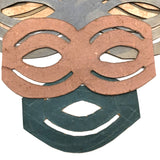 Another Lovely Lot of Old Hand-cut Cut Quilting Patterns, with Good Mends