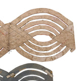 Another Lovely Lot of Old Hand-cut Cut Quilting Patterns, with Good Mends