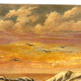 Completely Luminous c. 1920s-30s Oil on Wood Panel,  F. Norton Genser