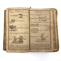 Super Rare c. 1796 Hieroglyphic Bible for the Amusement & Instruction of Children (some losses)