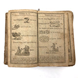 Super Rare c. 1796 Hieroglyphic Bible for the Amusement & Instruction of Children (some losses)