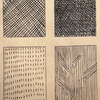 Slow Line Strokes, Satisfying (and a bit Raymond Pettibon-esque) Ink on Board Drawing