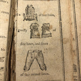 Super Rare c. 1796 Hieroglyphic Bible for the Amusement & Instruction of Children (some losses)
