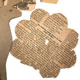 Another Lovely Lot of Old Hand-cut Cut Quilting Patterns, with Good Mends