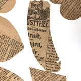 Another Lovely Lot of Old Hand-cut Cut Quilting Patterns, with Good Mends