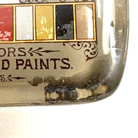 Burgess, Fobes & Co. Portland, Liquid Paint Antique Advertising Paperweight, c. 1890s