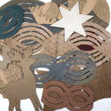 Another Lovely Lot of Old Hand-cut Cut Quilting Patterns, with Good Mends