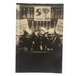 Drunken Sailors with Bar Backdrop, c. 1940s Snapshot