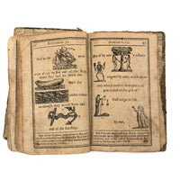 Super Rare c. 1796 Hieroglyphic Bible for the Amusement & Instruction of Children (some losses)