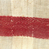 Louise Meyer’s 1884 Red and White Darning Sampler on Linen