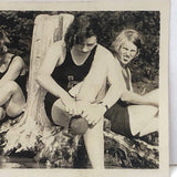 Small 1928 Snapshot, Arms and Legs and Tree Trunks